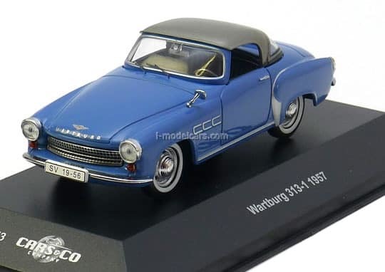 Wartburg 313 Sport 1/43 - 1957 - 50% Promo - bisher 25.- (Neu (gemäss