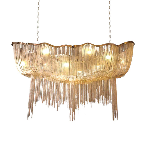 Люстра Atlantis Long Gold