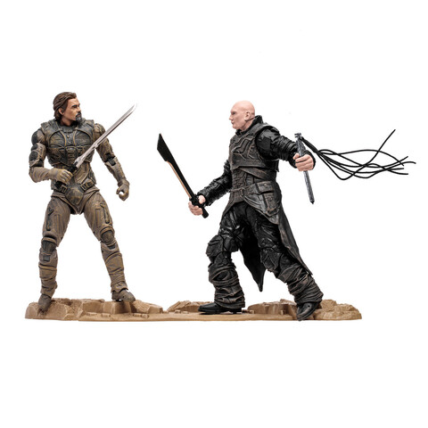 Фигурки McFarlane Toys Dune: Gurney Halleck & Rabban (Dune: Part Two)