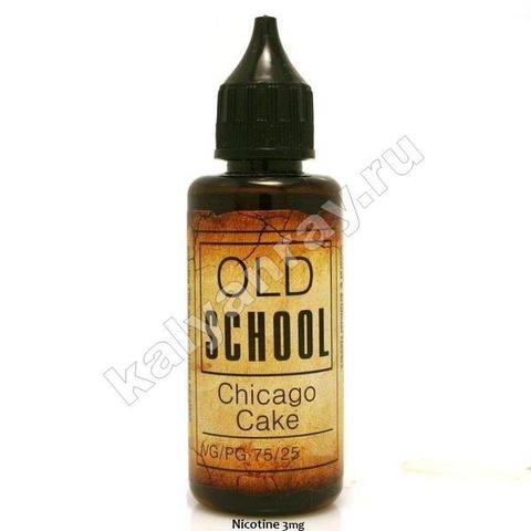 Жидкость OLD SCHOOL - Chicago Cake 3 мг никотина