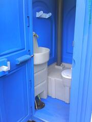 Туалетная Кабина Евростандарт «Люкс» в разборе Экомарка  пластиковый поддон T-4 (1200x1100x2200см;80кг;серый) - арт.561202