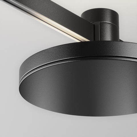 Магнитный трековый светильник Maytoni FLARITY Plato TR152-1-7W4K-B