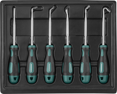 Jonnesway AI030027 Набор крючков для демонтажа уплотнительных колец, 6 предметов 48519