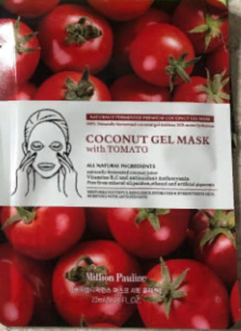 Тканевая маска для лица с томатом, Million Pauline
