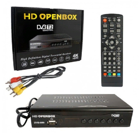 Телевизионная приставка OPENBOX DVB-009 черный