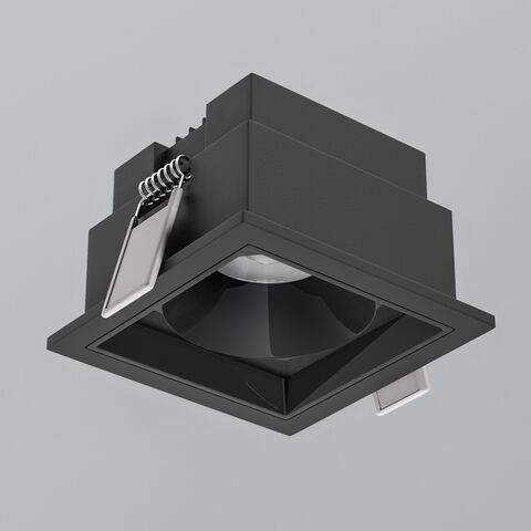 Встраиваемый светодиодный светильник Elektrostandard Quadro 25085/LED черный