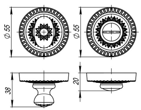 WC-BOLT BK6/CL-BB-17