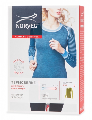 Картинка кофта Norveg Climate Control Sleeve W лайм - 6