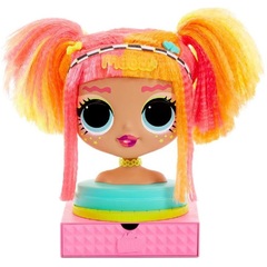 Манекен для создания Причесок Неонлишес ЛОЛ ОМГ