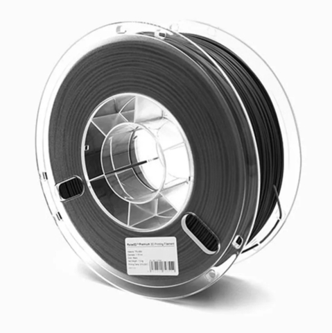 Катушка пластика TPU-95A Raise3D Premium, 1.75 мм, 1 кг, черная