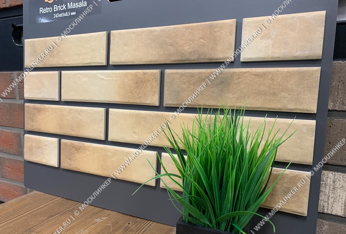 Bestpoint BestPoint, Retro brick, Masala - Отличная 🥇 клинкерная фасадная плитка 🧱