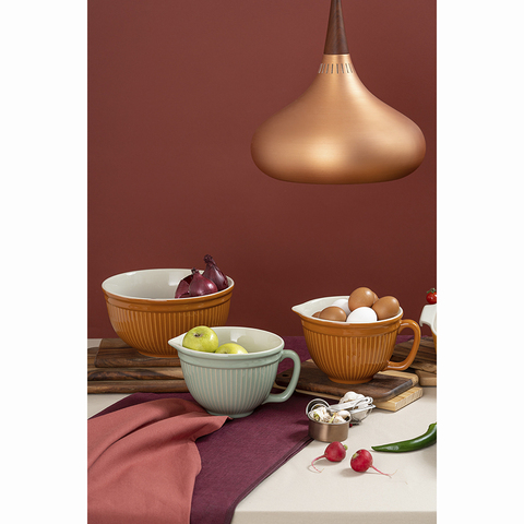 Миска 3л Liberty Jones Soft Ripples красная