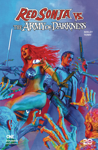 Red Sonja vs The Army Of Darkness #1 (Cover С) (ПРЕДЗАКАЗ!)