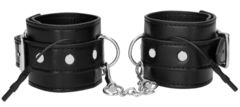 Черные наручники с электростимуляцией Electro Handcuffs - 