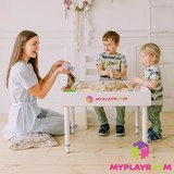 Световая песочница MYPLAYROOM™ с открытым пеналом/короткая 9