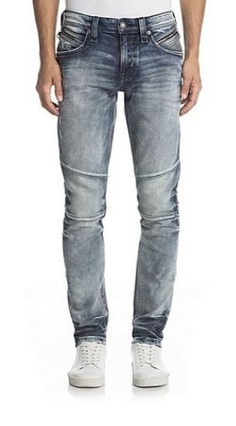 Rock Revival | Джинсы мужские LEAN S210 SKINNY MOTO RP2132S210 перед