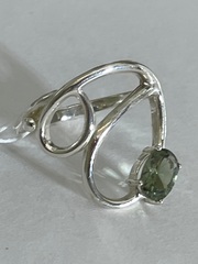 Гламур 8 (кольцо из серебра)