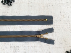 Молния трактор пластик п/а усиленная, Т7, 18 см, серый