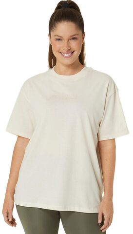 Женская теннисная футболка Asics Logo T-Shirt - birch