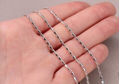 Цепь плоская тонкая 1 мм