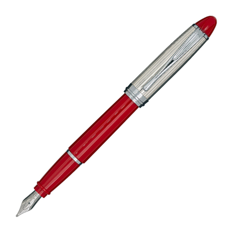 Перьевая ручка Aurora Ipsilon red CT, перо - М, в подарочной коробке