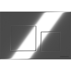 Ceramica Nova CN12-002CH Кнопка смыва Balance, клавиши Square, цвет хром глянцевый, арт. CN12-002CH фото