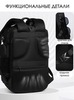 Картинка рюкзак городской Ozuko 9842 Black - 9
