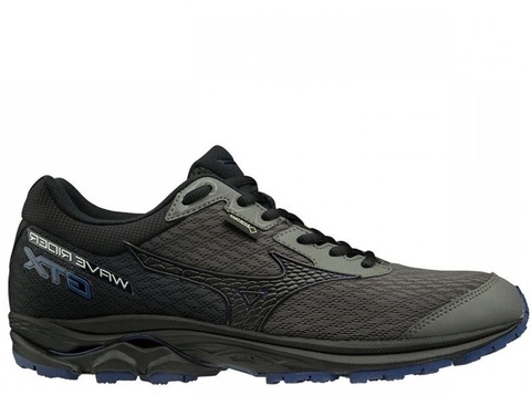 Элитные Непромокаемые Кроссовки Mizuno Wave Rider 22 G-TX Black мужские