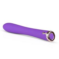 Фиолетовый вибратор The Duchess Thumping Vibrator - 20 см. - 