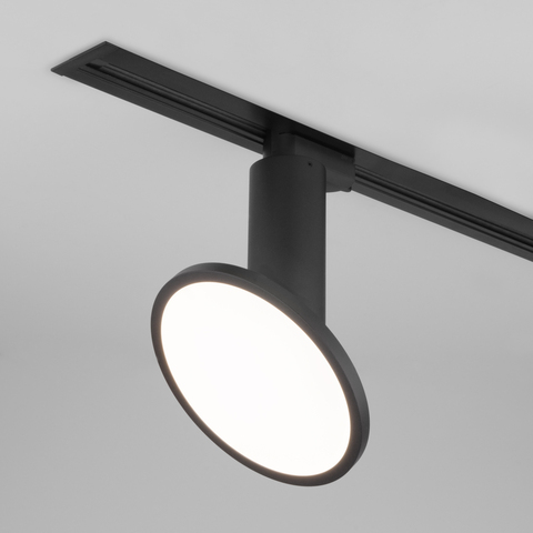 Трековый светодиодный светильник Brain Черный 12W 4200K LTB50