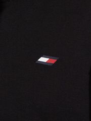 Женская теннисная куртка Tommy Hilfiger Relaxed Branded Zip Up Hoodie - black