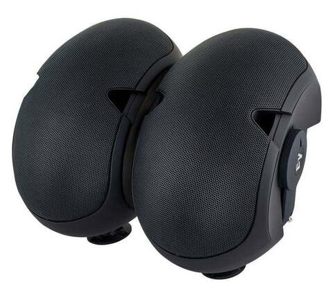 Electro-Voice EVID 6.2T корпусной громкоговоритель 2x6'/1', 15/30/60W, 100V, in/outdoor цвет черный, ЦЕНА ЗА ПАРУ