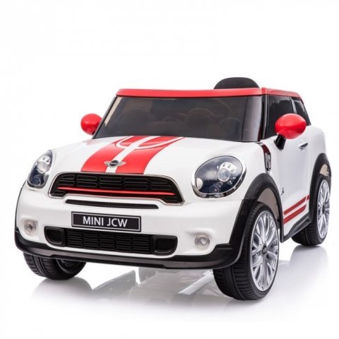 Электромобиль Rivertoys Mini Cooper (JJ2258) белый