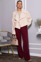 Жакет укороченный Динара (бежевый) Б14326-39М LT Collection