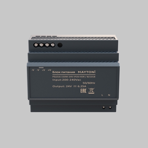 Блок питания Maytoni PSL016 24В 150Вт IP20 821018