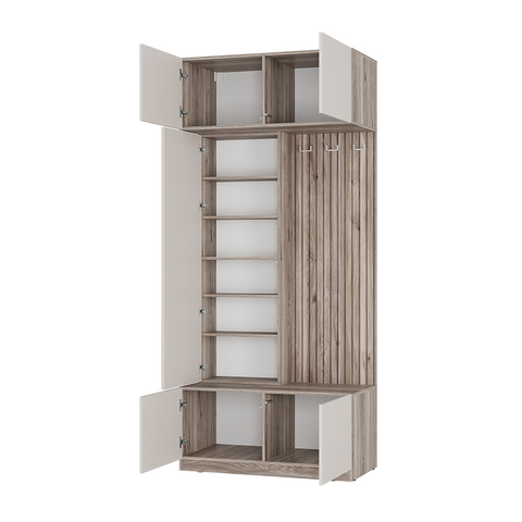 Прихожая Урбан пр-03 дуб смоки / кашемир