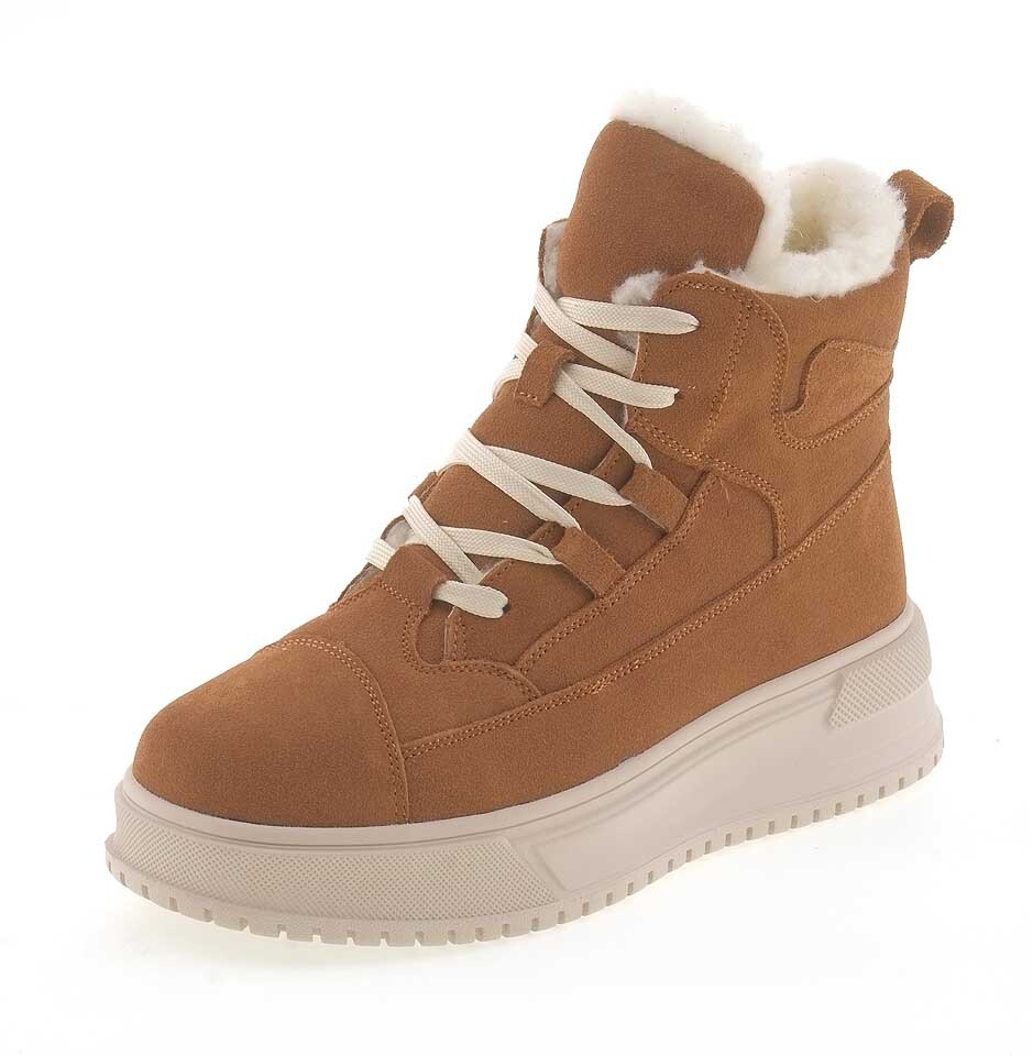 Ботинки женские TOFA 102725-6 коричневые