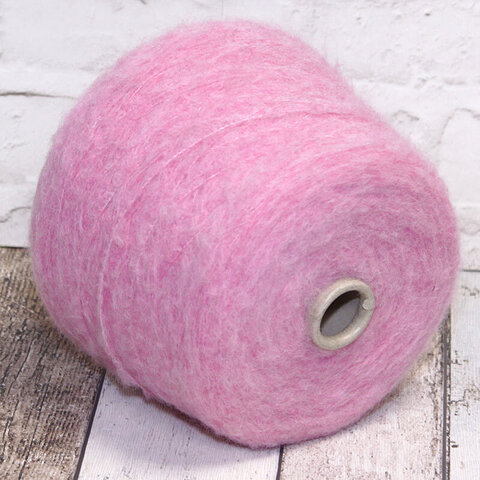 Вспушенная альпака GI TI BI NICHT 240 розовый