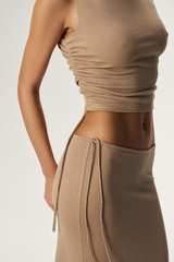 Юбка макси TANZANIA Латте