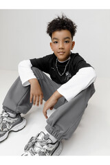 брюки  КБ 400893/серый 3911