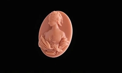 Силиконовый молд № 076 Камея