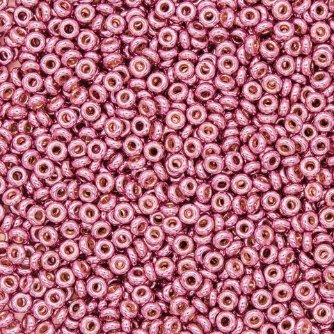 Японский бисер TOHO Demi 11/0 (№PF553), металлизированный, непрозрачный глянцевый