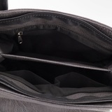 Сумка Саломея 278 македония серый + черный