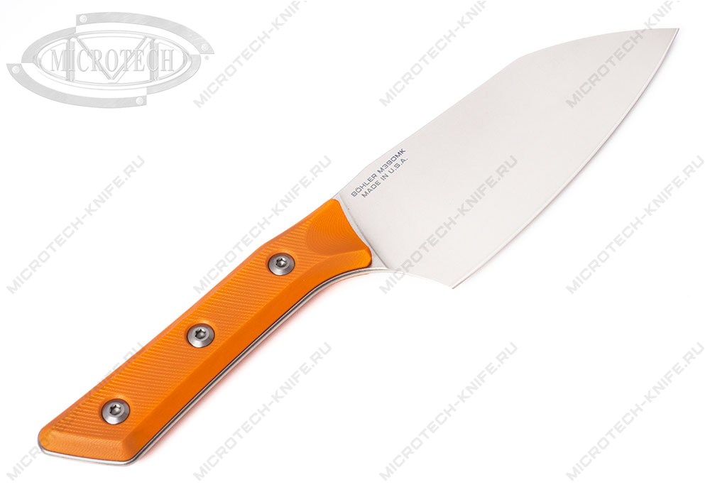 Нож Microtech Kitchen Santoku G-10 3200-10EM Ember