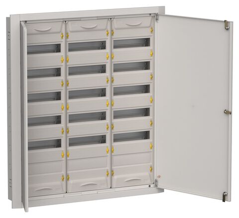 TITAN 5 Корпус мет. ЩРв-216 (3х72) 1005х885х130 IP31 сер IEK