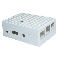 RA181 Корпус ACD White ABS Plastic Building Block case for Raspberry Pi 3 B/B+ (CBPIBLOX-WHT) (494279)