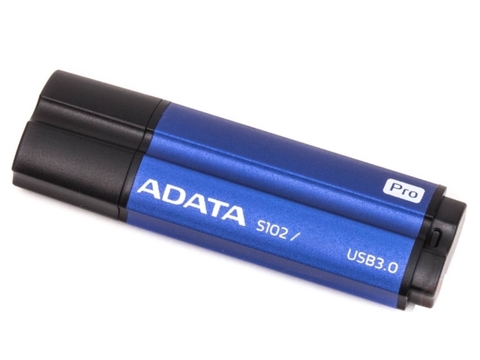 Флешка ADATA 32Gb S102 PRO синий алюминий (Read 600X) AS102P-32G-RBL