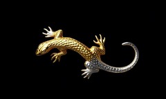 Силиконовый молд Ящерица