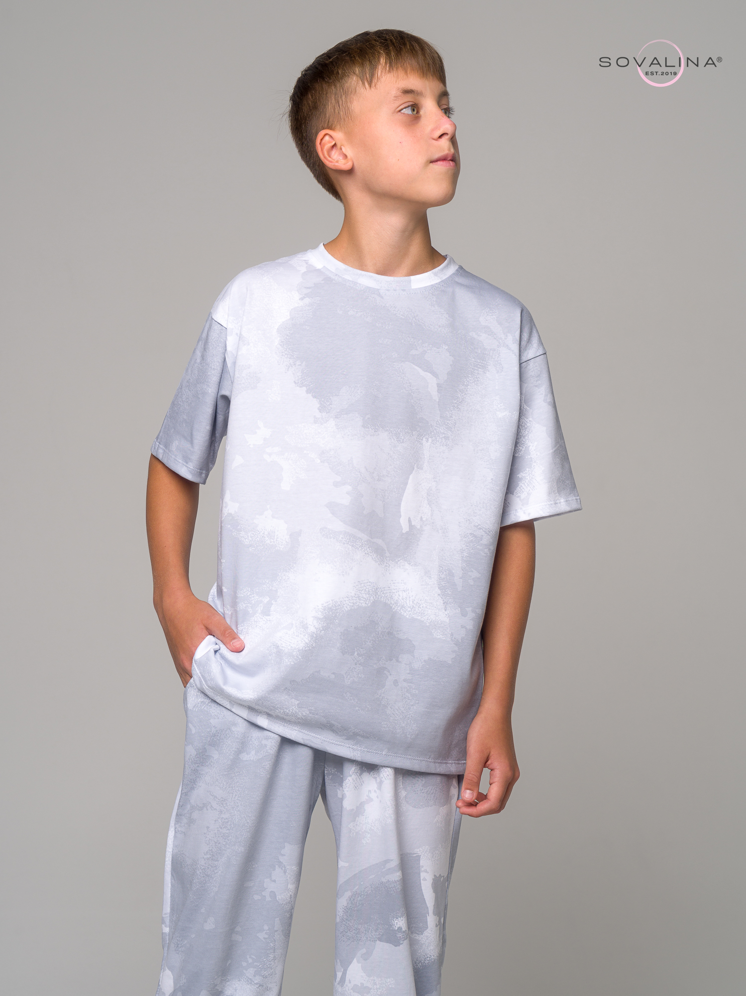 Костюм Daily men тайдай серый