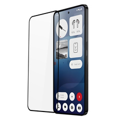 Защитное стекло для Nothing Phone 3a Lite, тонкие черные рамками и олеофобное покрытие, G-Rhino